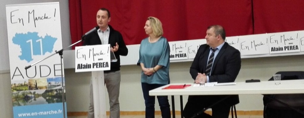 1ère réunion publique de En Marche dans&nbsp;l&rsquo;Aude